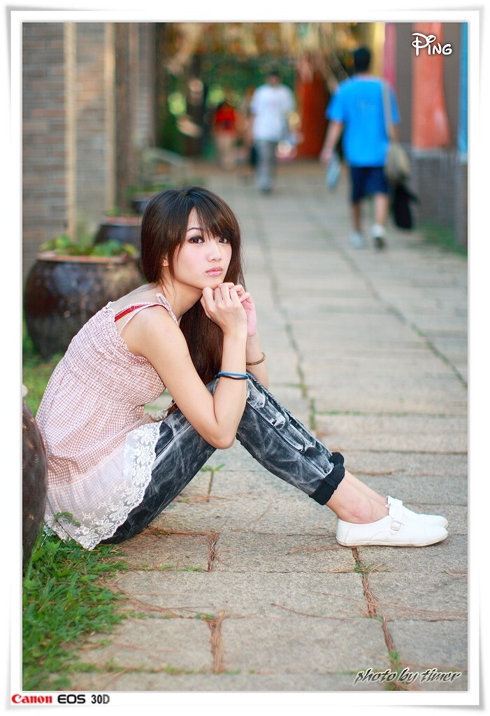 台湾清纯美女-小品-清華大學外拍