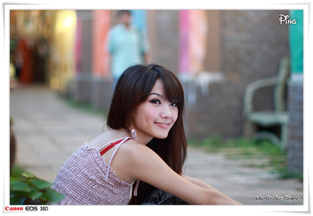 台湾清纯美女-小品-清華大學外拍