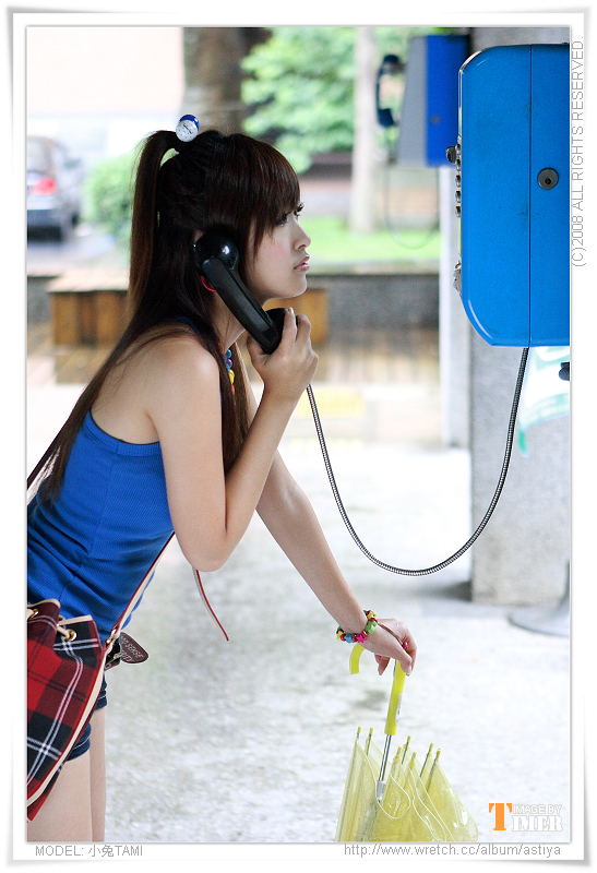 台湾清纯美女-小兔TAMI-台大外拍