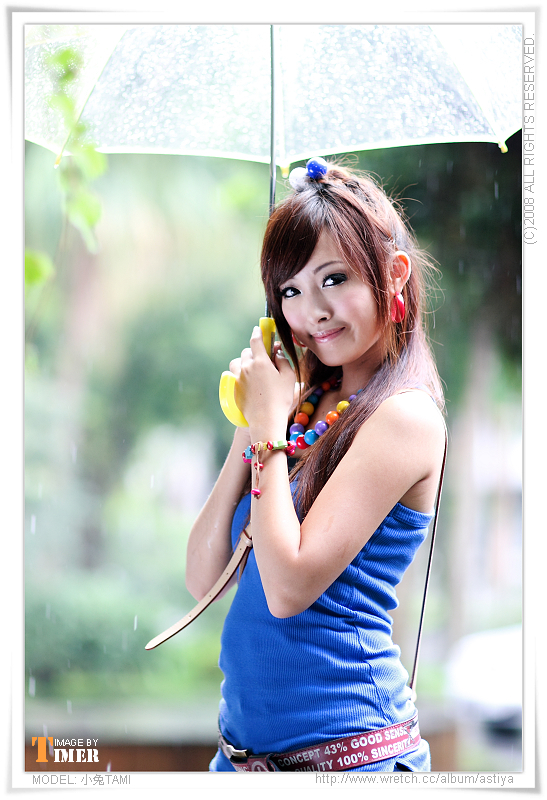 台湾清纯美女-小兔TAMI-台大外拍