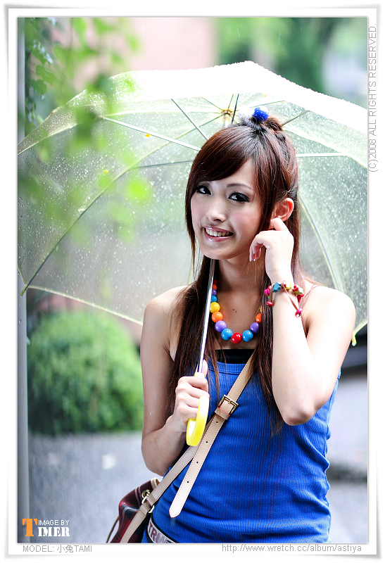 台湾清纯美女-小兔TAMI-台大外拍