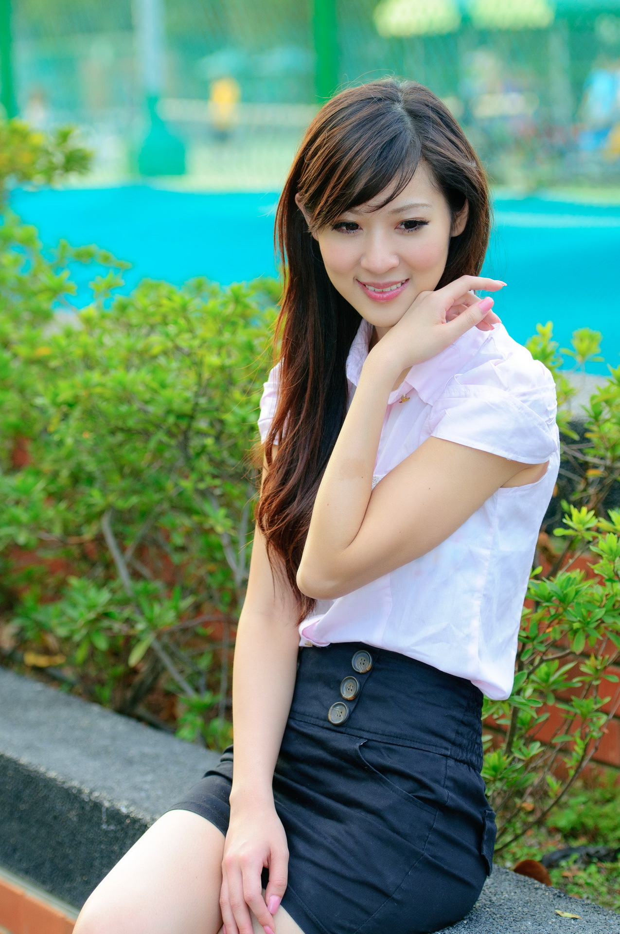 台湾国光帮帮忙助理主持美女 - 韋韋