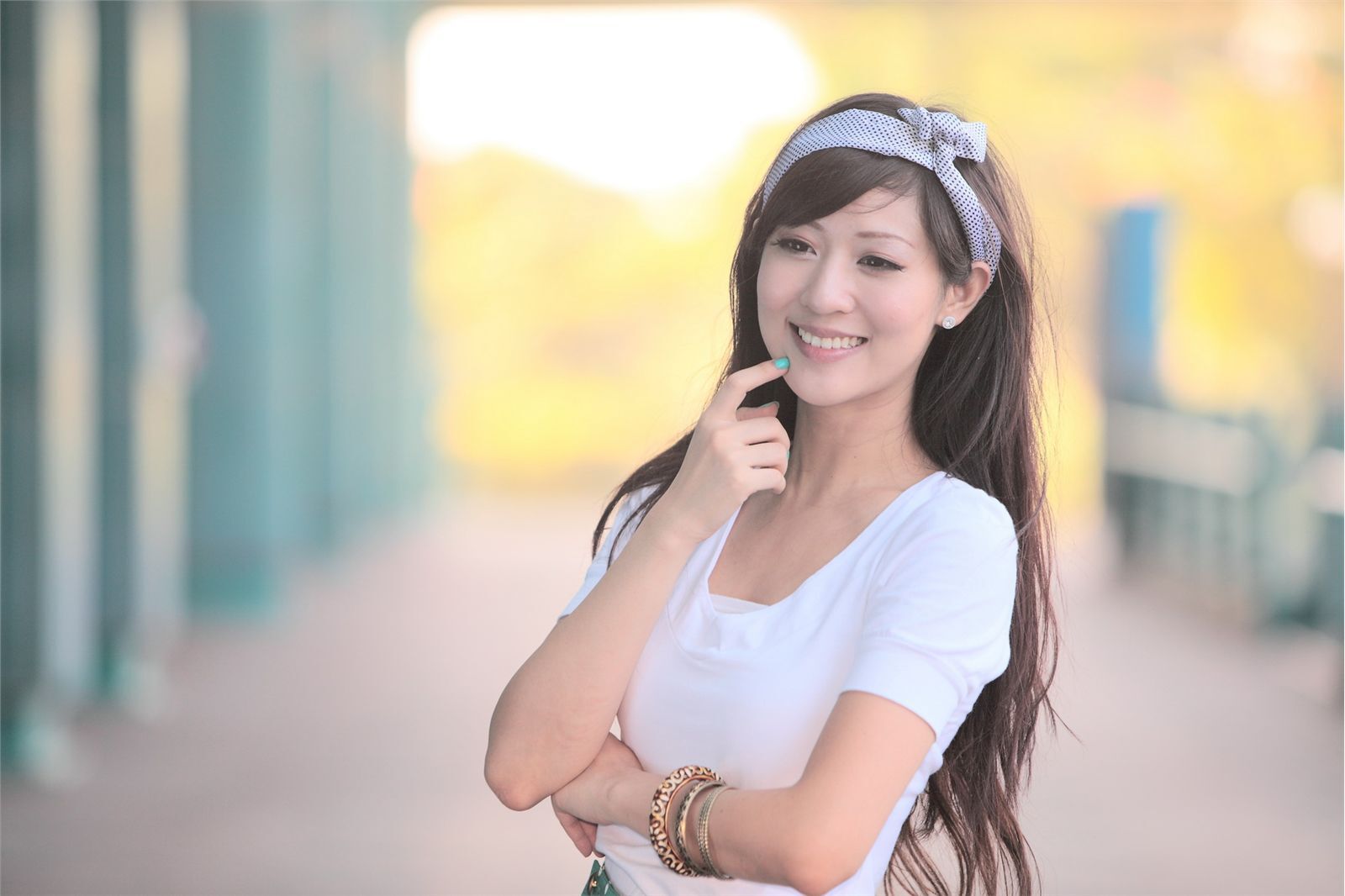 台湾国光帮帮忙助理主持美女 - 韋韋