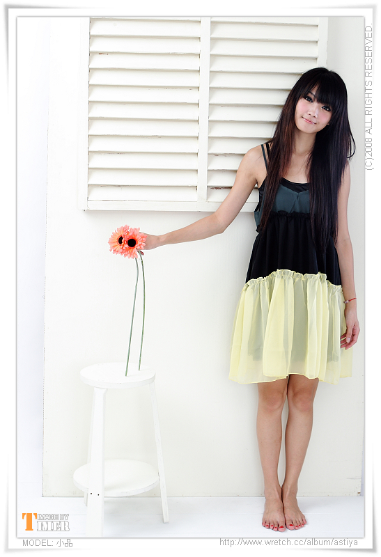 台湾清纯美女-小品棚拍