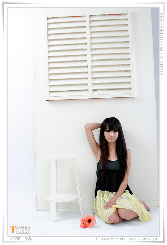 台湾清纯美女-小品棚拍