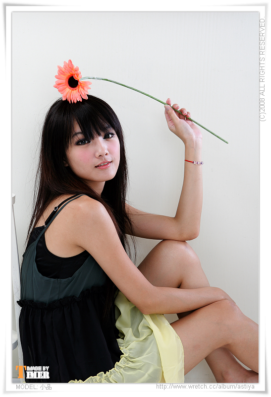 台湾清纯美女-小品棚拍