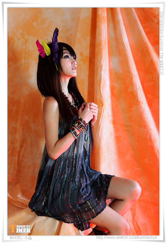 台湾清纯美女-小品棚拍