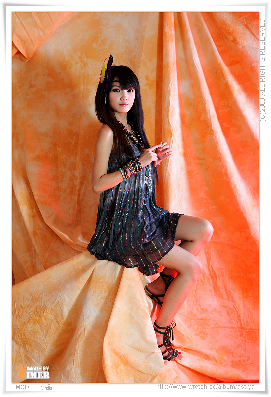 台湾清纯美女-小品棚拍