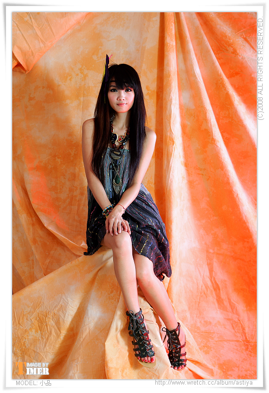 台湾清纯美女-小品棚拍