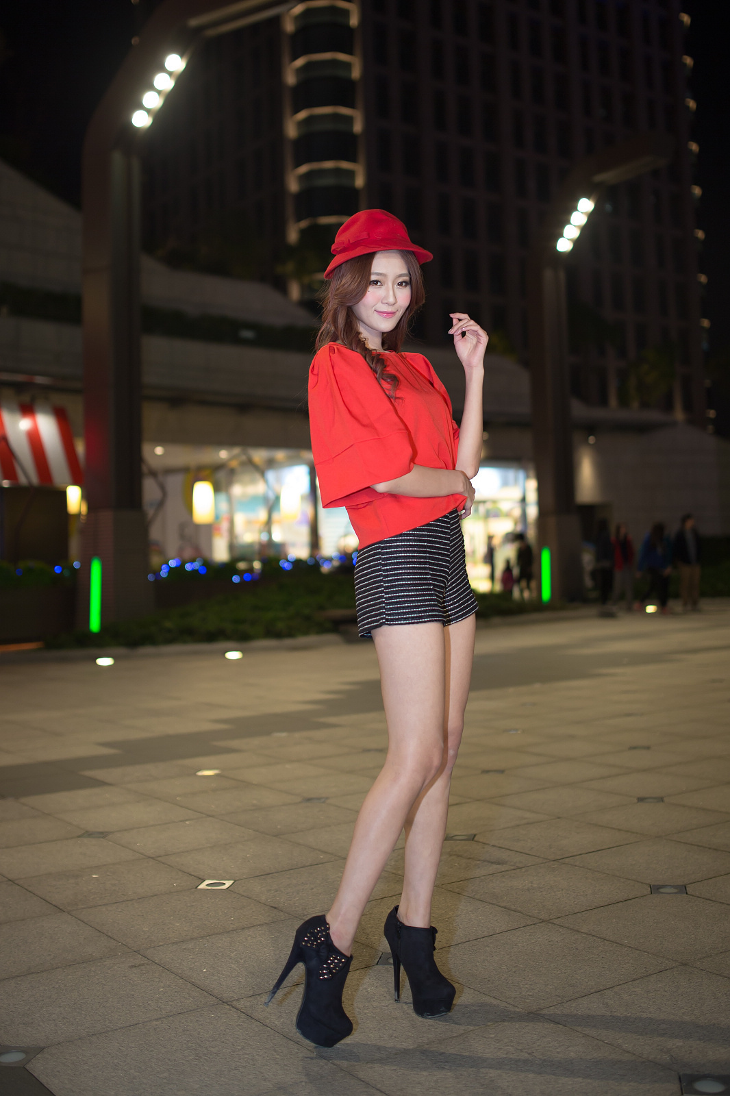 圣诞美腿棚拍 外拍 小雪