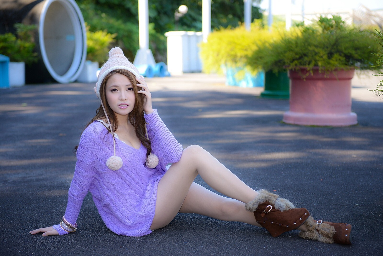 许睿瑜清纯外拍唯美写真