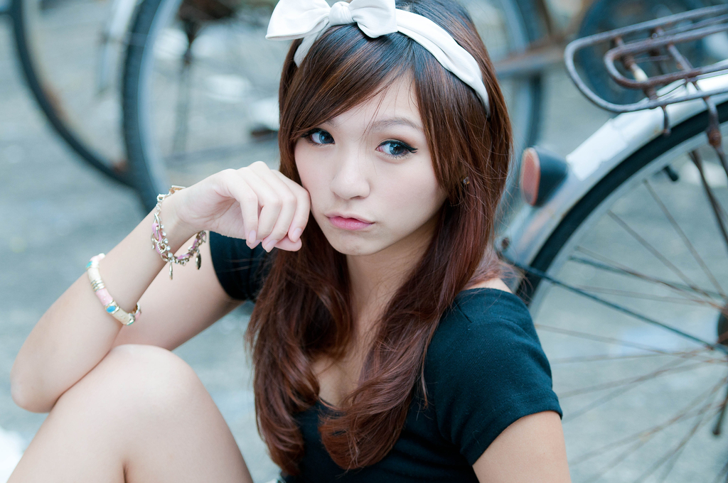 台湾外拍美眉--筱涵