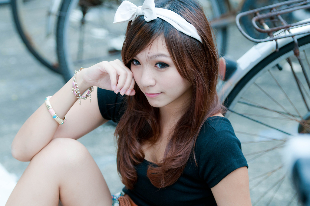 台湾外拍美眉--筱涵