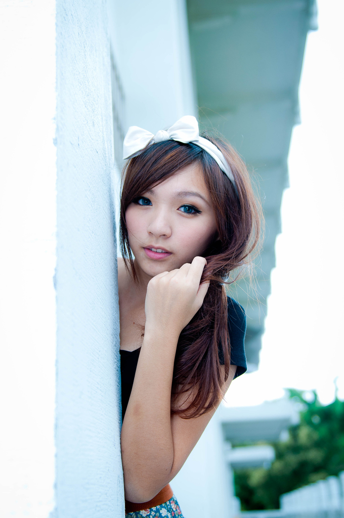 台湾外拍美眉--筱涵