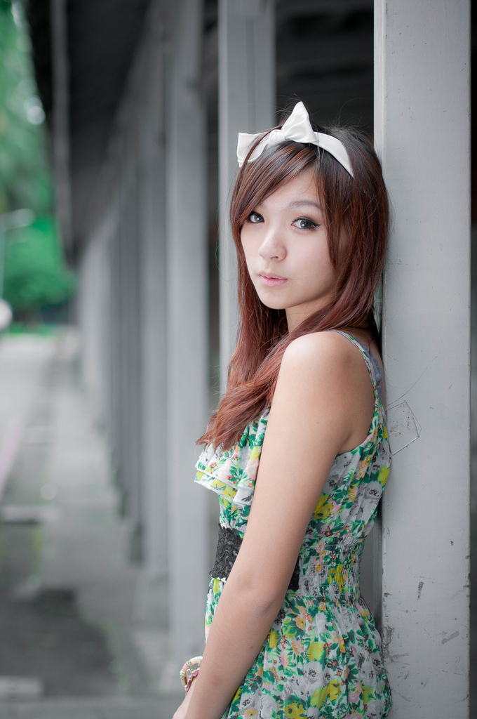 台湾外拍美眉--筱涵