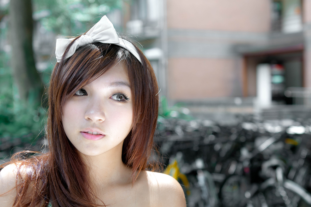 台湾外拍美眉--筱涵