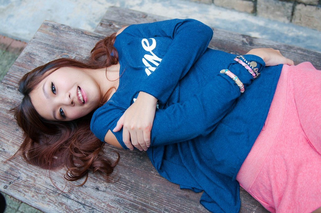 台湾外拍美眉--筱涵