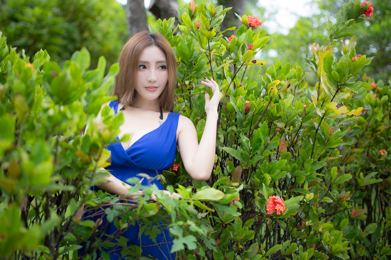 台湾E奶爆乳书法家赵芸写真图集 2