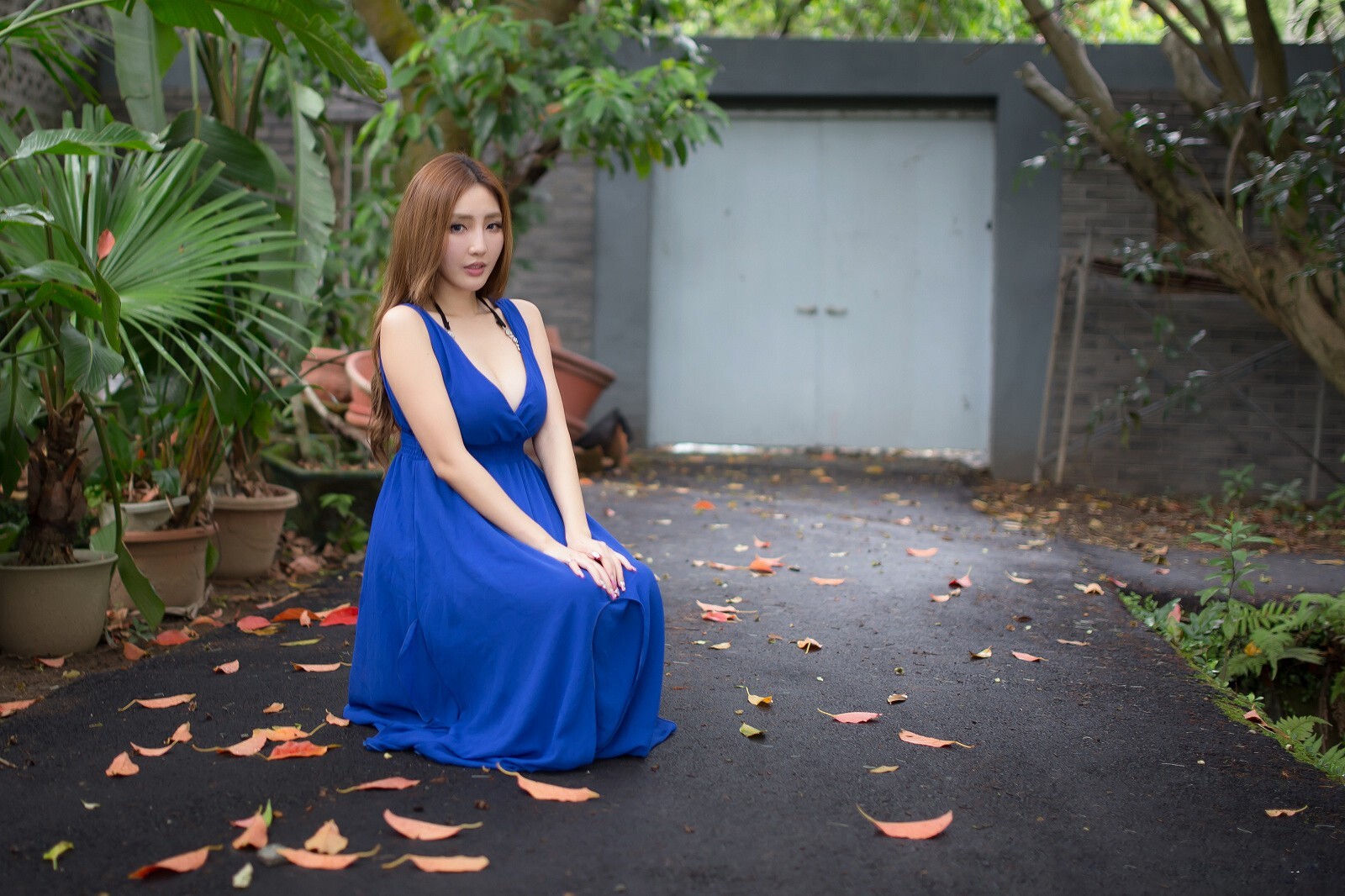 台湾E奶爆乳书法家赵芸写真图集 2