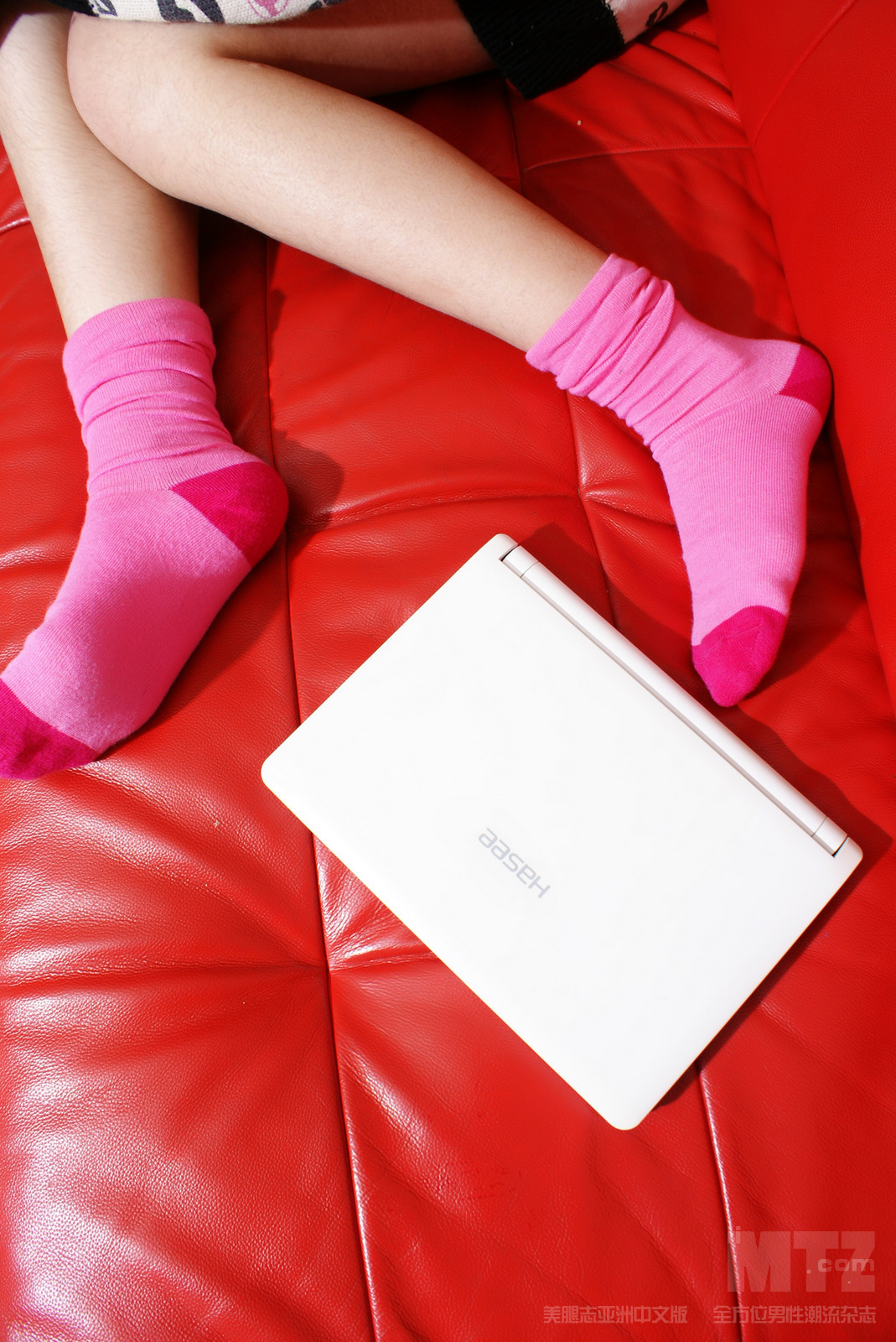 美腿志 第二套07辑-粉红女生晨晨