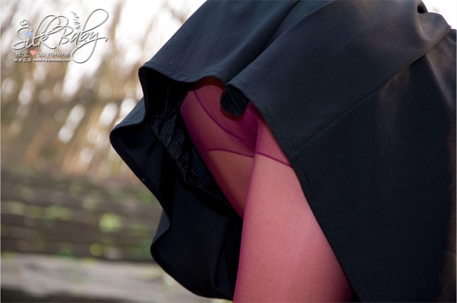 [丝宝VIP]喷血诱惑！紫丝修长美腿  丝宝早期套图