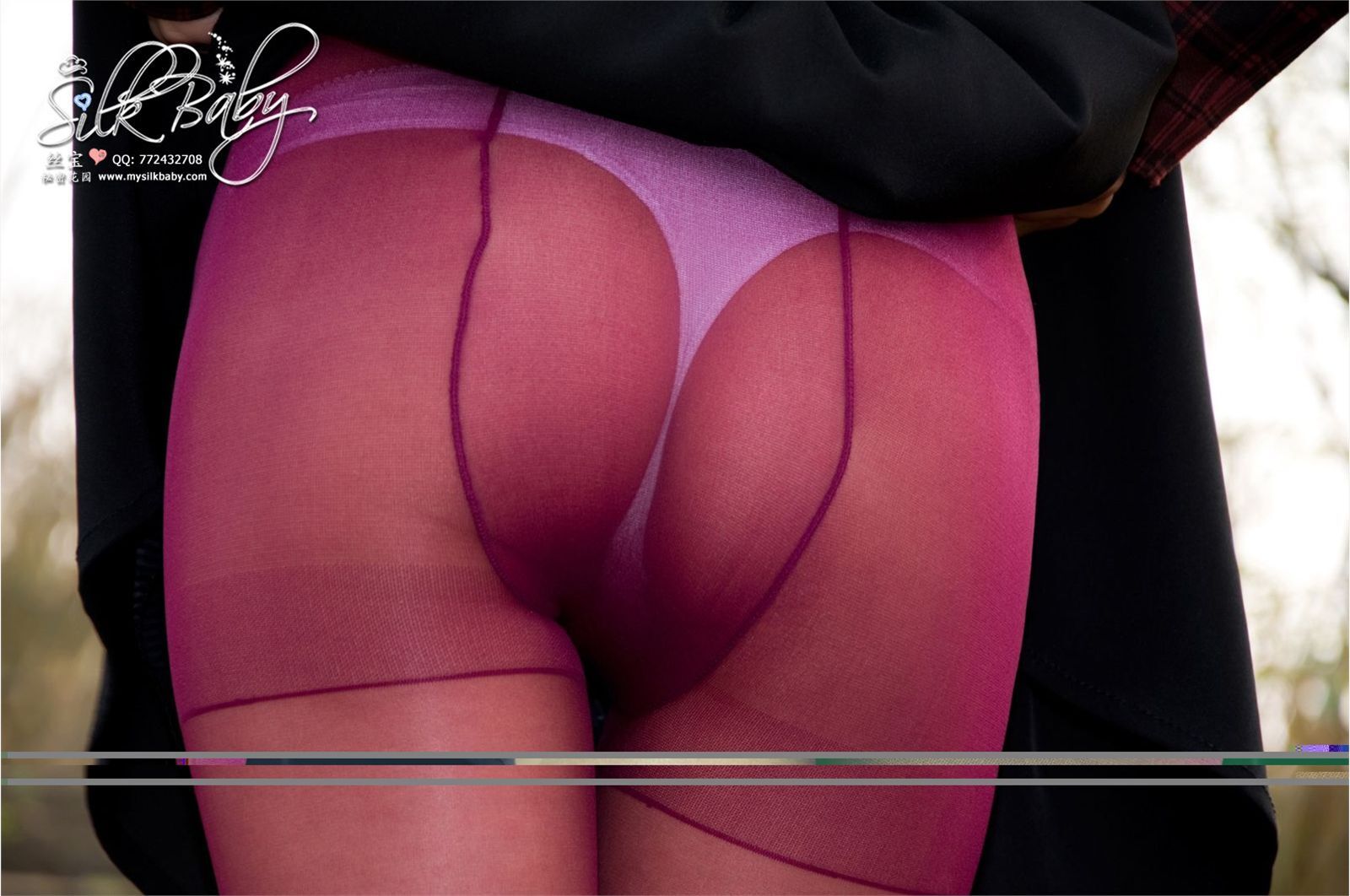 [丝宝VIP]喷血诱惑！紫丝修长美腿  丝宝早期套图