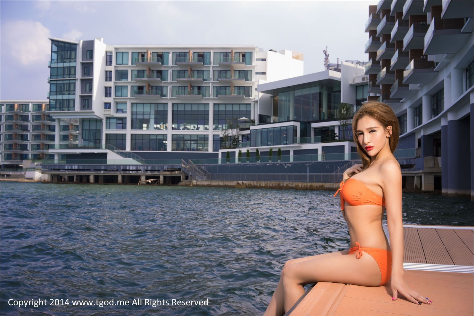 [TGOD推女神]2014.10.18 女神去哪儿 黄山太平湖 艾希Ice