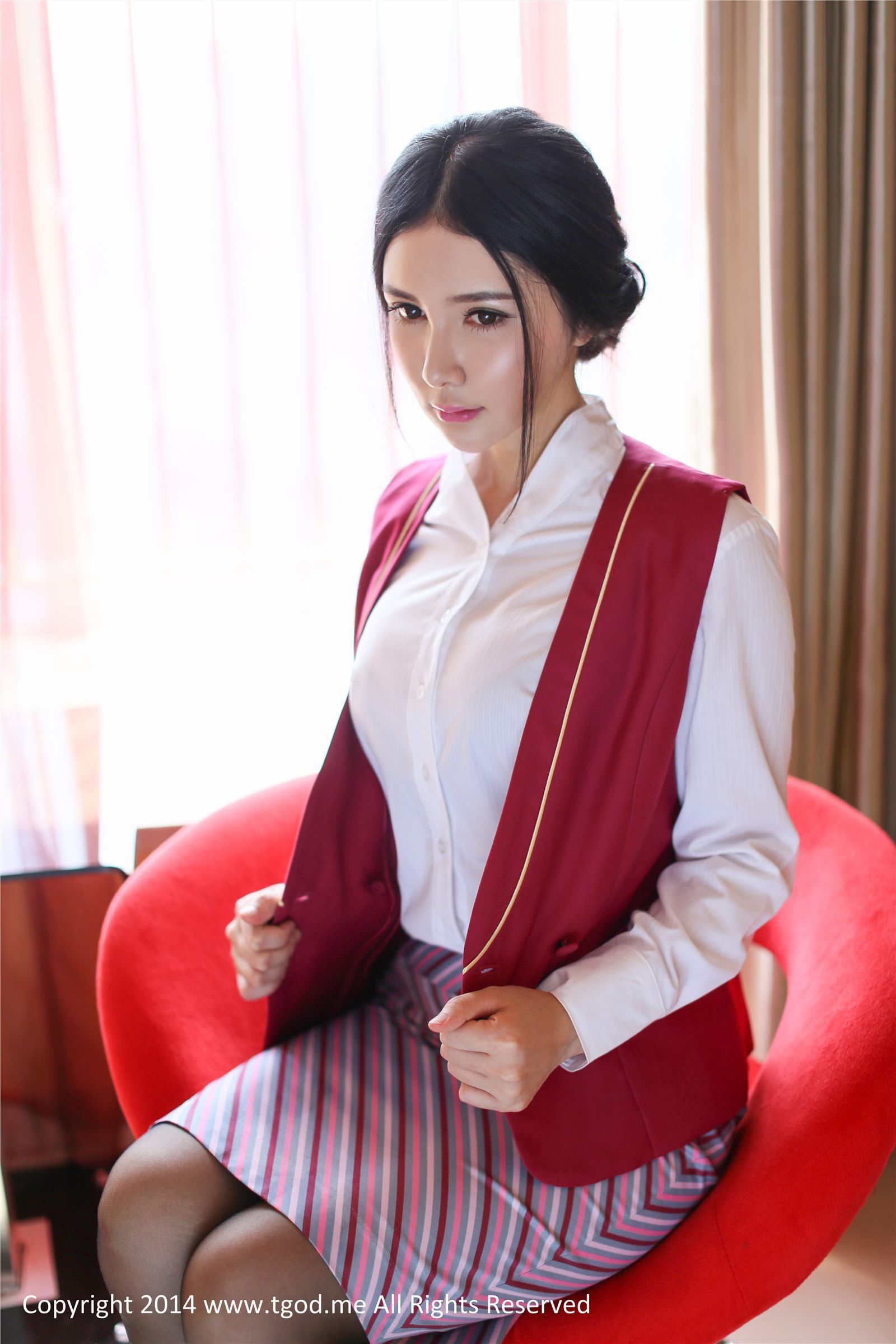 [TGOD推女神] 2014.11.23 顾欣怡 空姐的私生活（下）