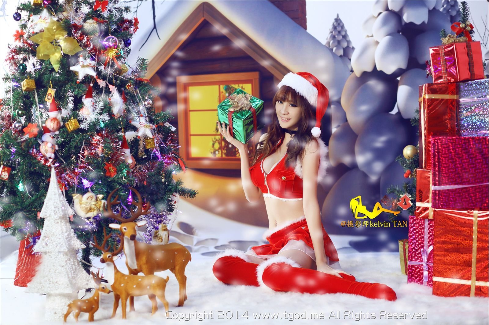 [TGOD推女神] 2014.12.24 圣诞节大片 王子妃FayPrince