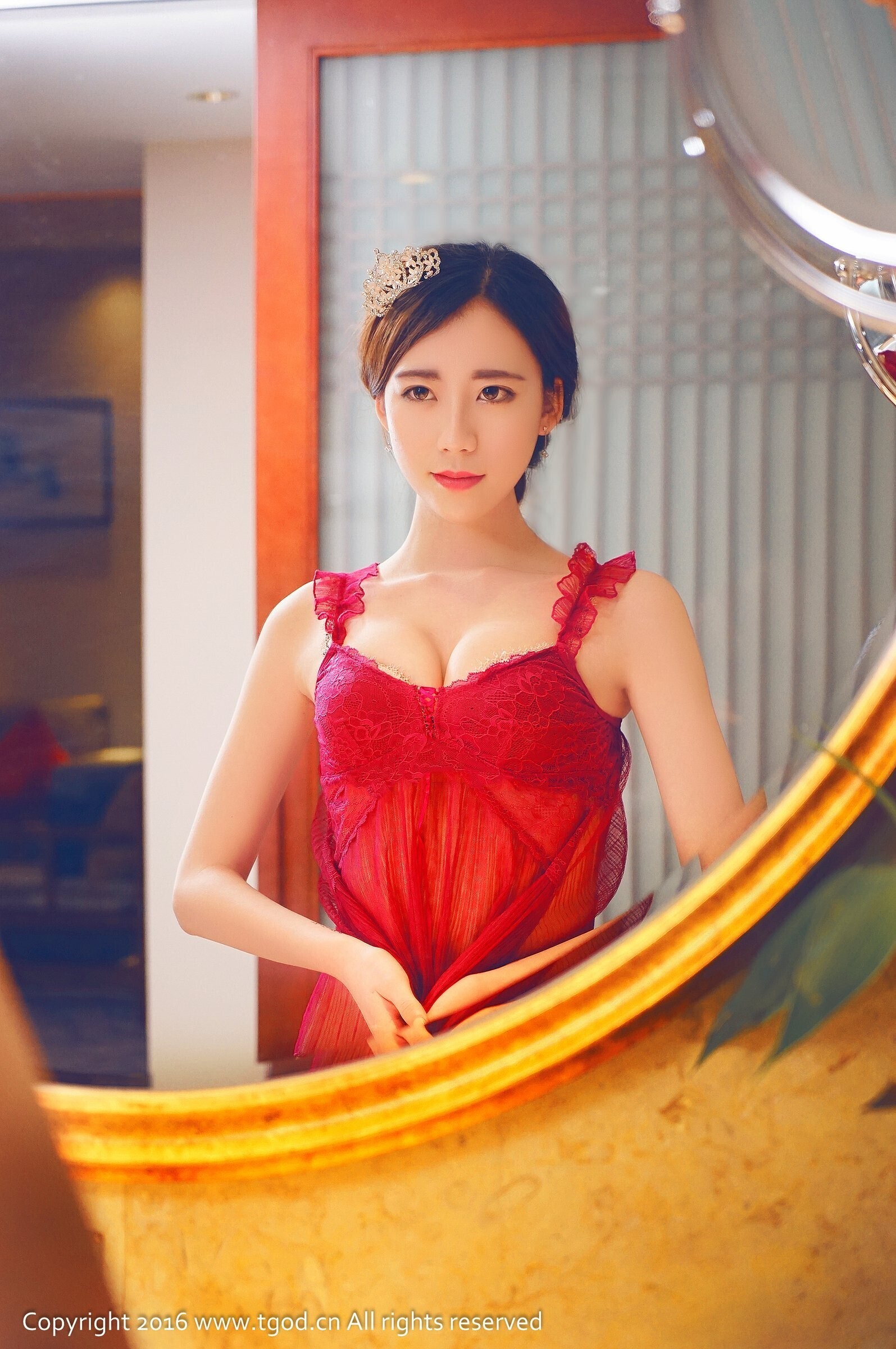 [TGOD推女神]2015.01.13 御水温泉旅拍 邓雪Sweet 第二刊