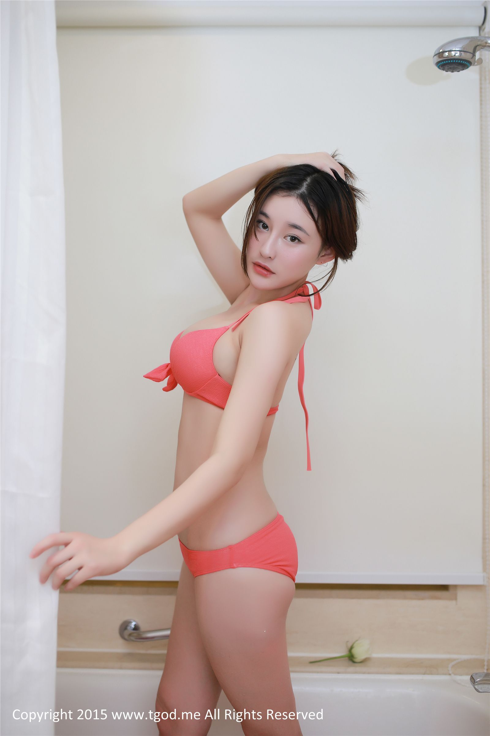 [TGOD推女神] 2015.01.29 牛奶玫瑰浴 完美肌肤 嘟嘟bear