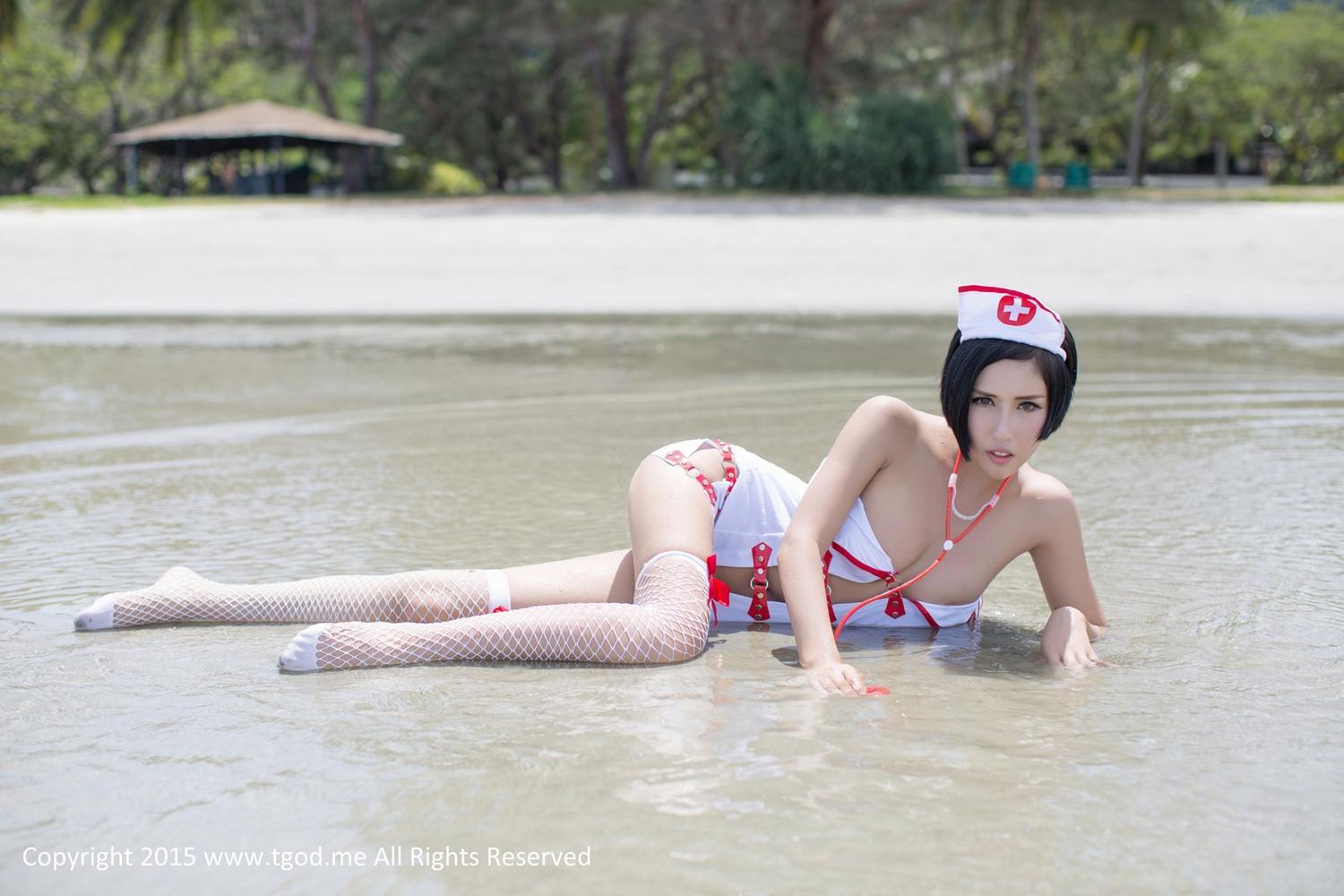 [TGOD推女神]2015.02.05 沙巴旅拍 娜依灵儿 第三弹