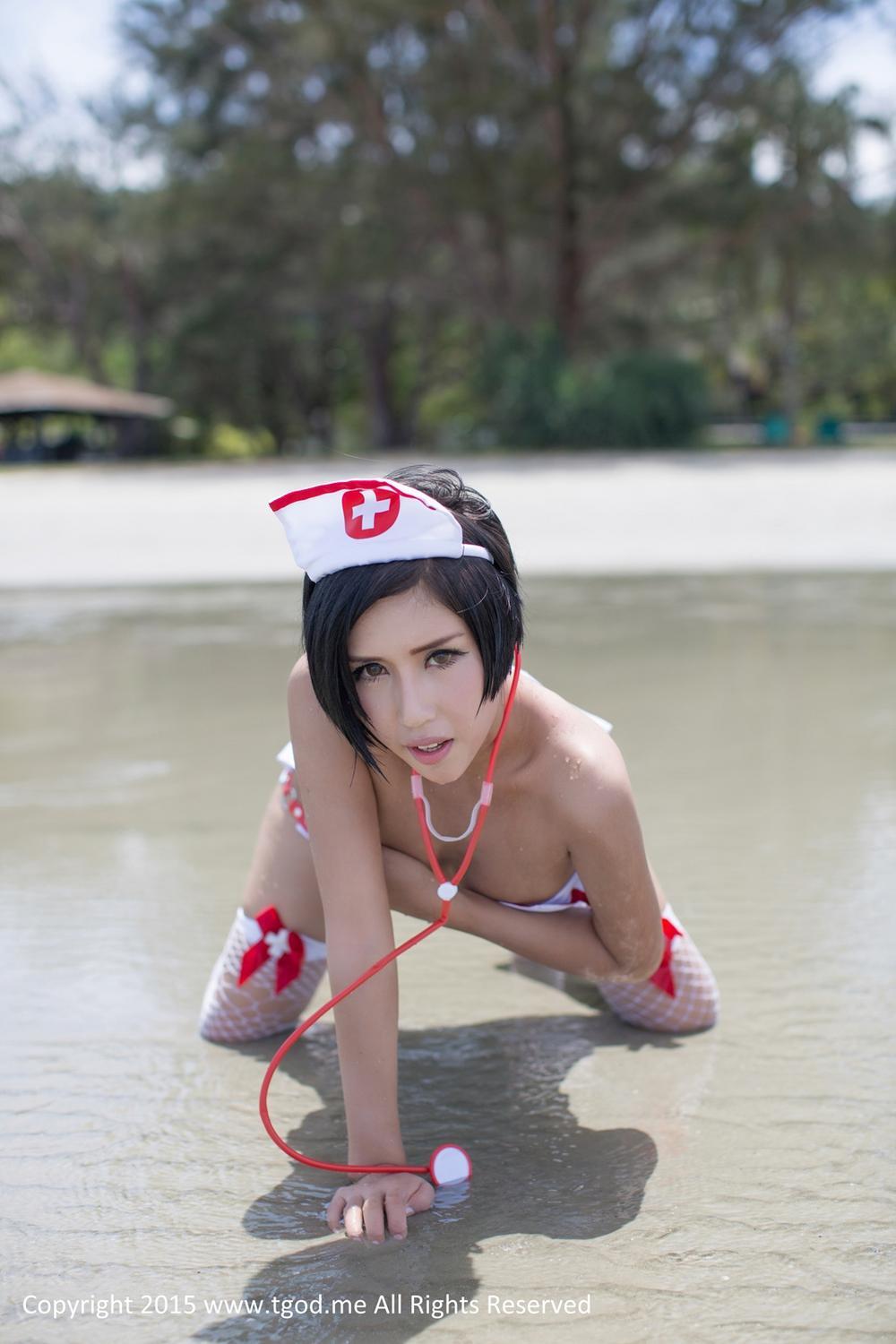 [TGOD推女神]2015.02.05 沙巴旅拍 娜依灵儿 第三弹