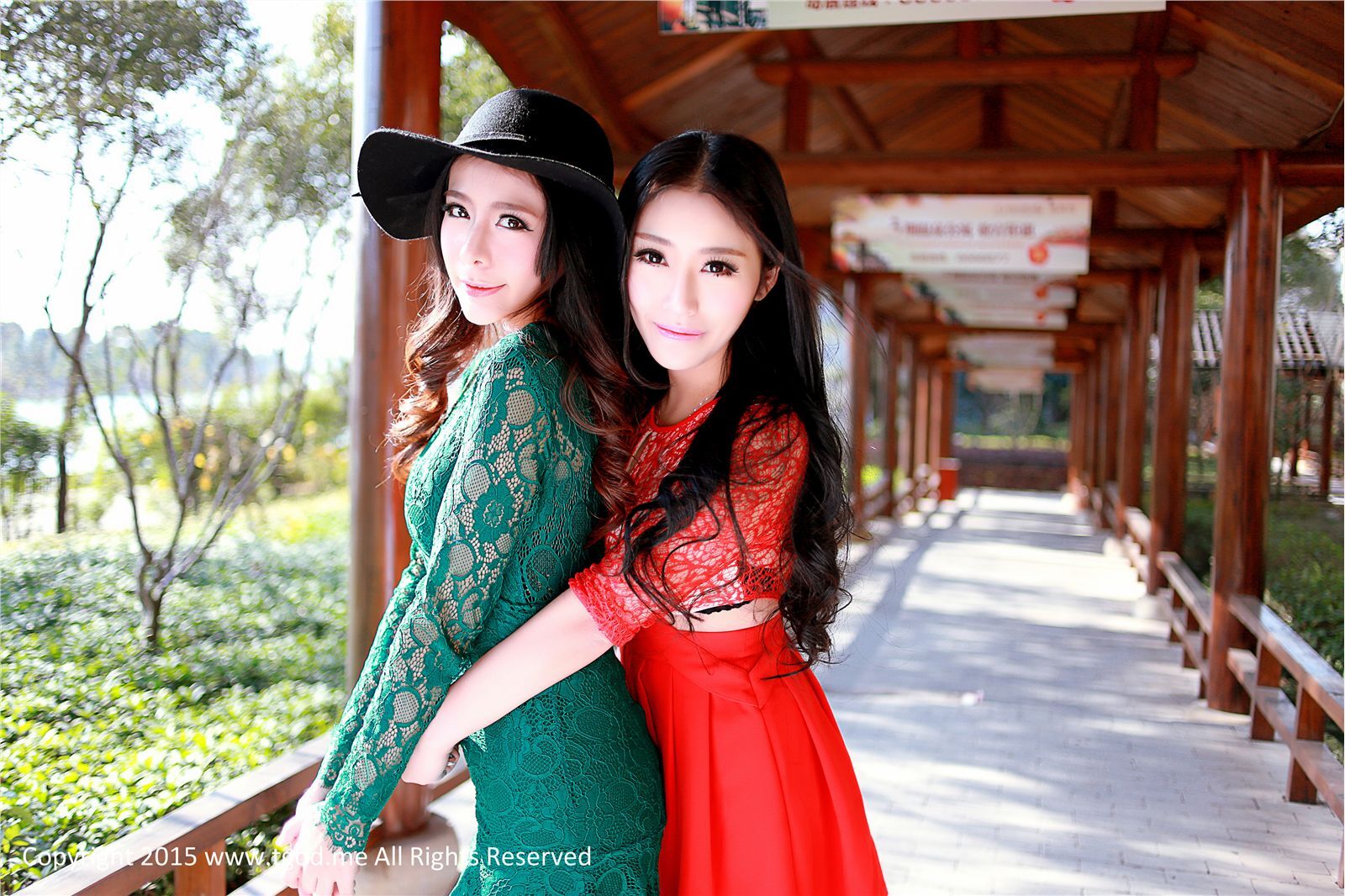 [TGOD推女神]2015.04.28 女神驾到 山湖温泉 夏静 鲁思羽 胡宴绮