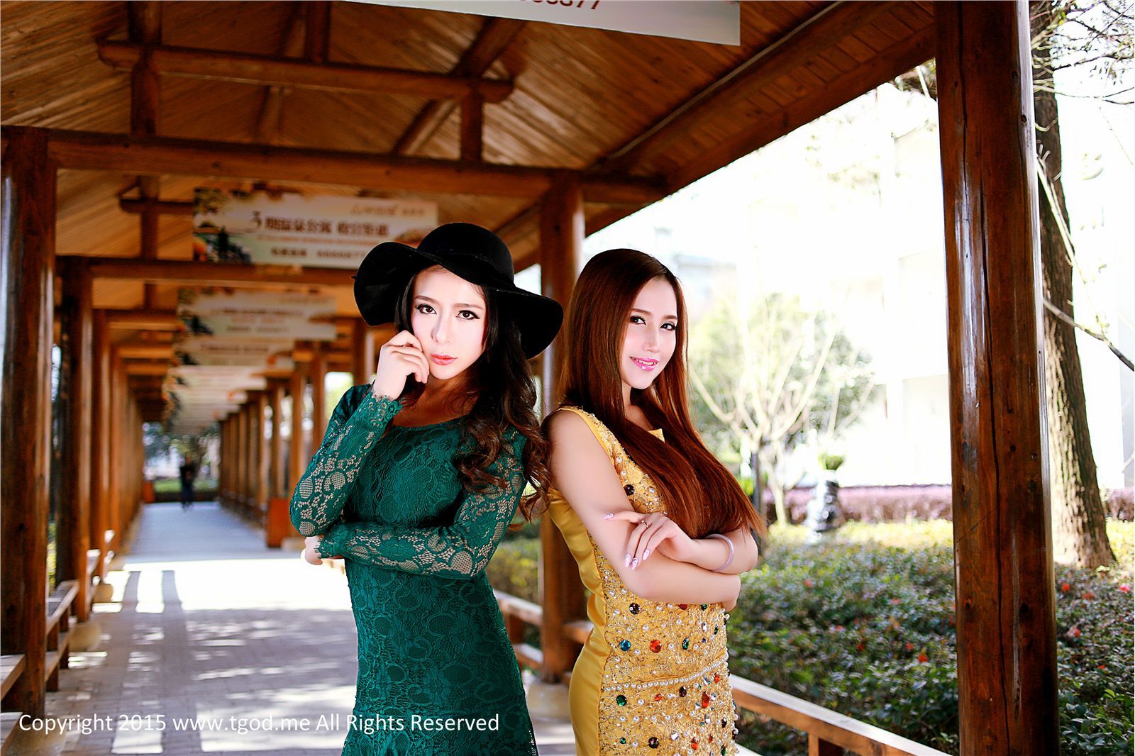 [TGOD推女神]2015.04.28 女神驾到 山湖温泉 夏静 鲁思羽 胡宴绮