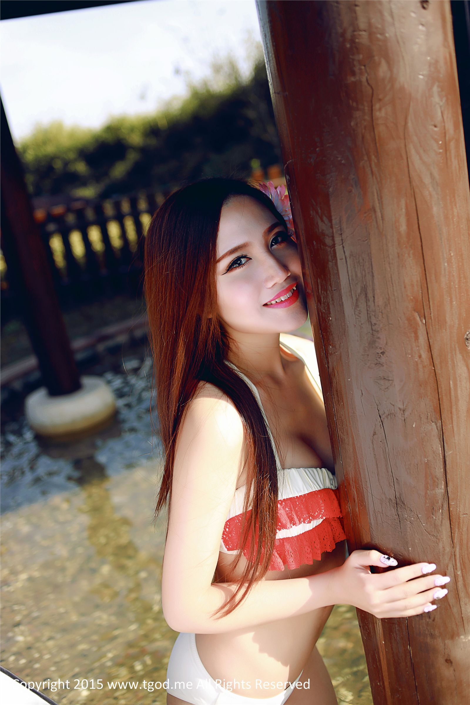 [TGOD推女神]2015.04.28 女神驾到 山湖温泉 夏静 鲁思羽 胡宴绮