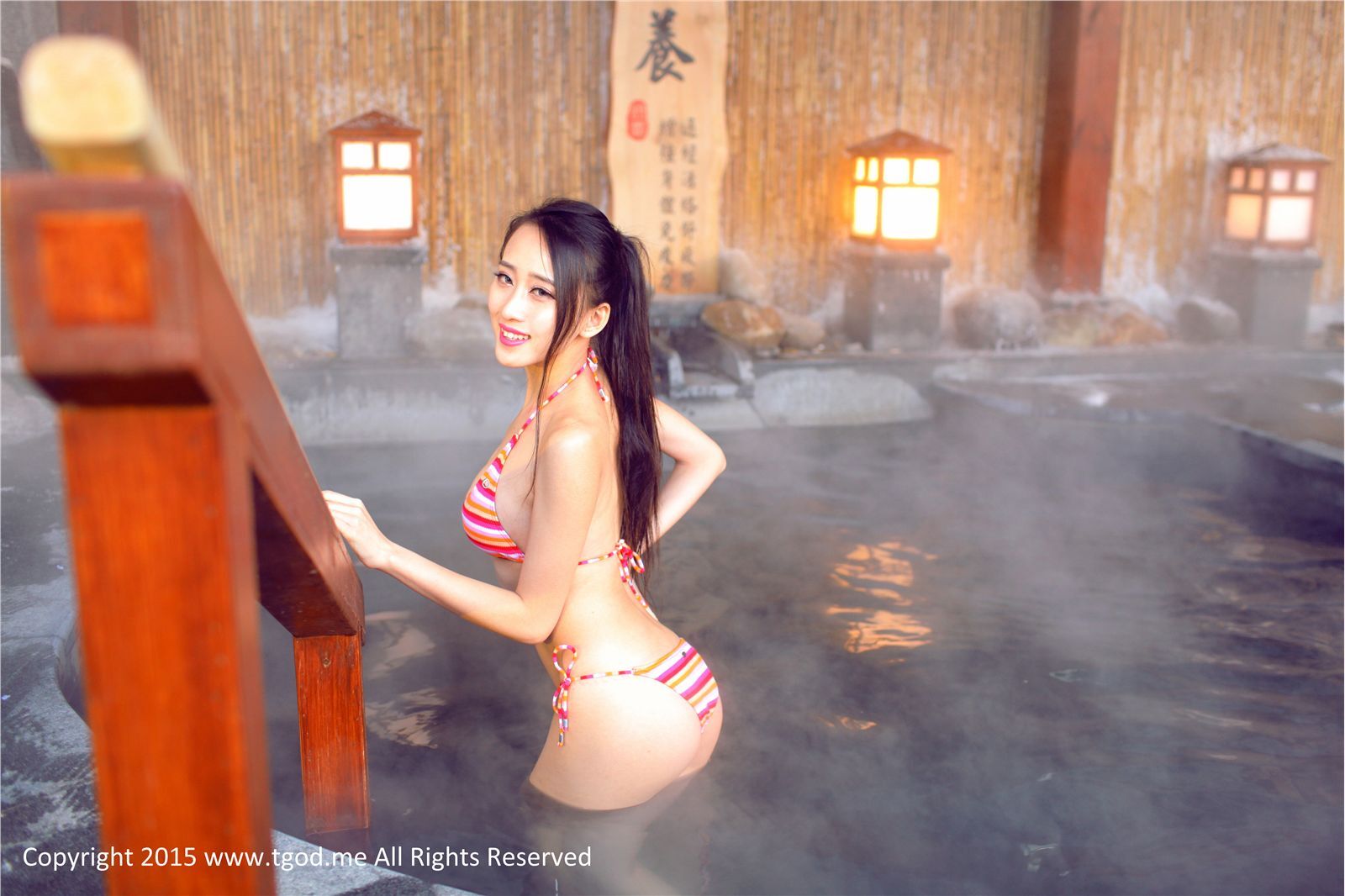 [TGOD推女神]2015.04.30 女神驾到 大庆林甸北国温泉 罗婉莹