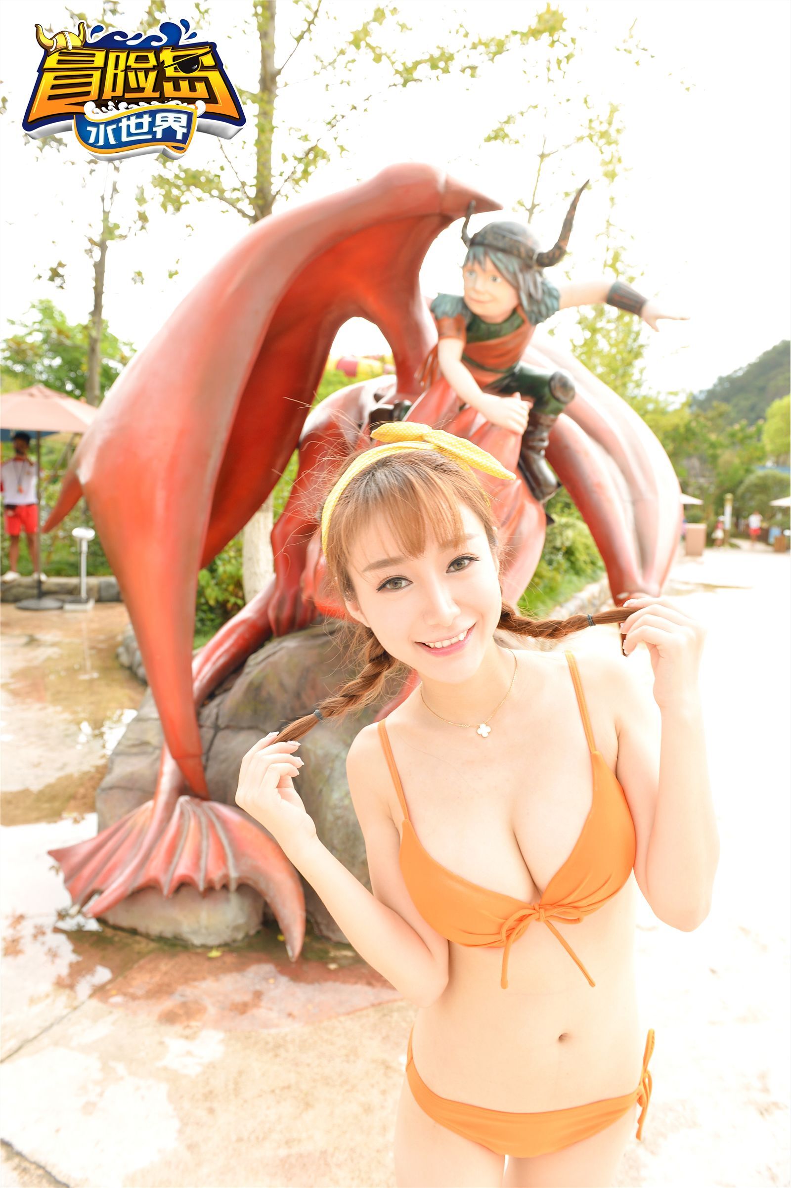 [TGOD推女神]2015.09.01 星游团带你飞之丽水冒险岛 于姬Una、徐妍馨、小小白思宜、吴梓嫣