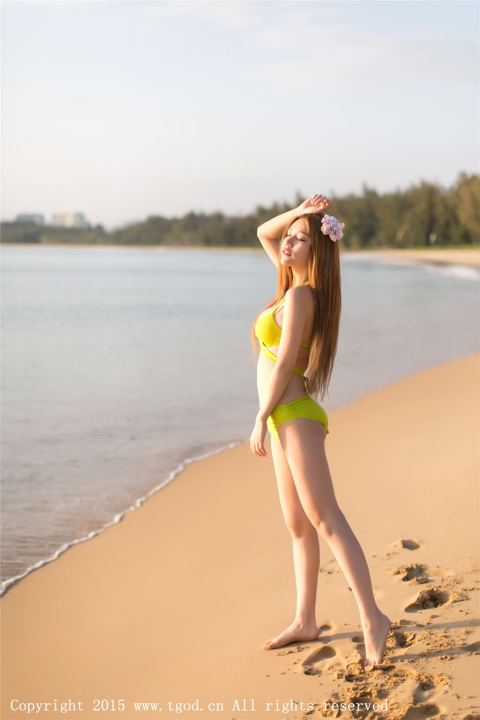 [TGOD推女神] 2015.12.07 三亚旅拍美昕Yumi 第一刊