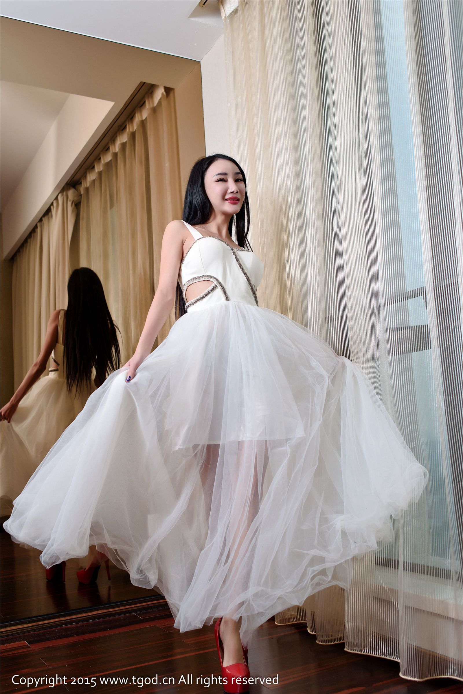 [TGOD推女神]2015.12.19 御女郎 婕西儿第二辑