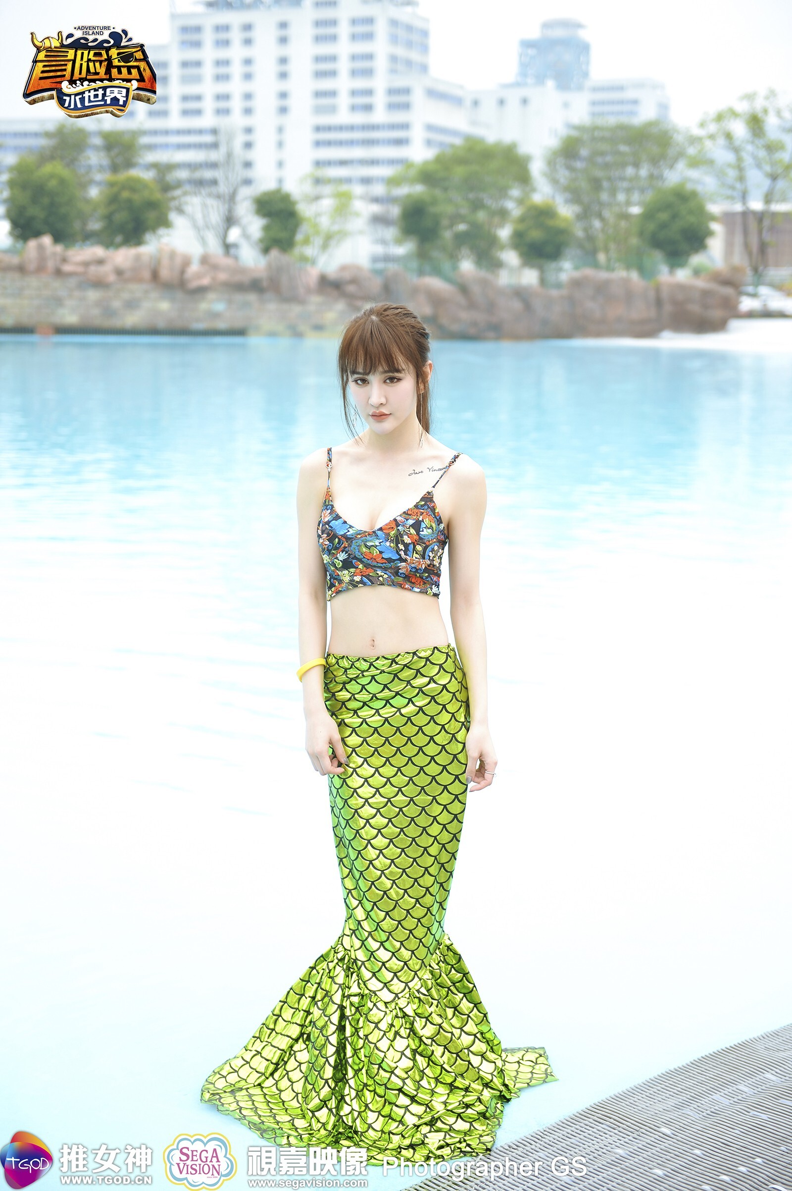 tgod 2016.07.07 冒险岛水世界 Milk楚楚、Cheryl青树、Akiki朱若慕、陆薇