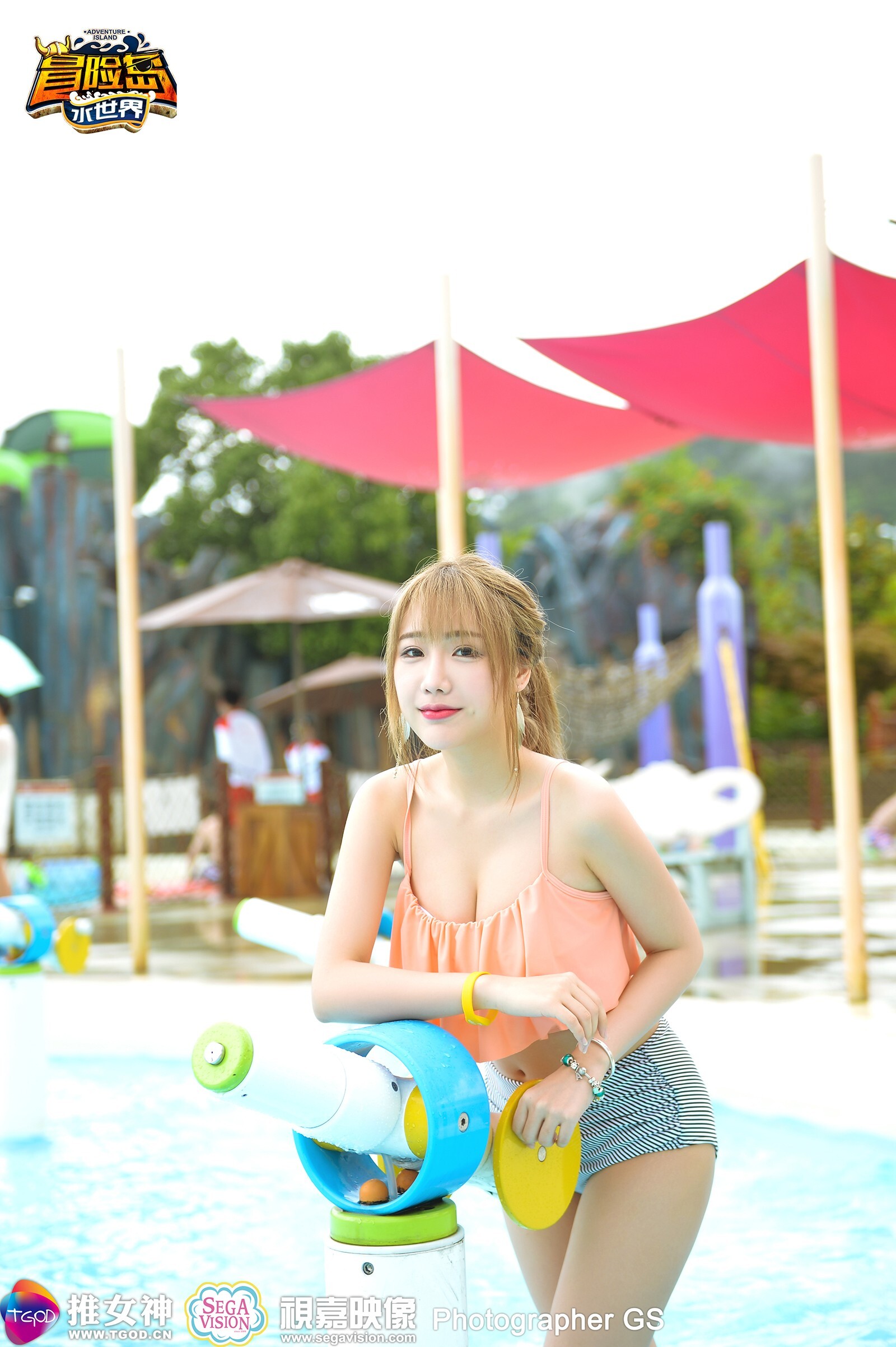tgod 2016.07.07 冒险岛水世界 Milk楚楚、Cheryl青树、Akiki朱若慕、陆薇