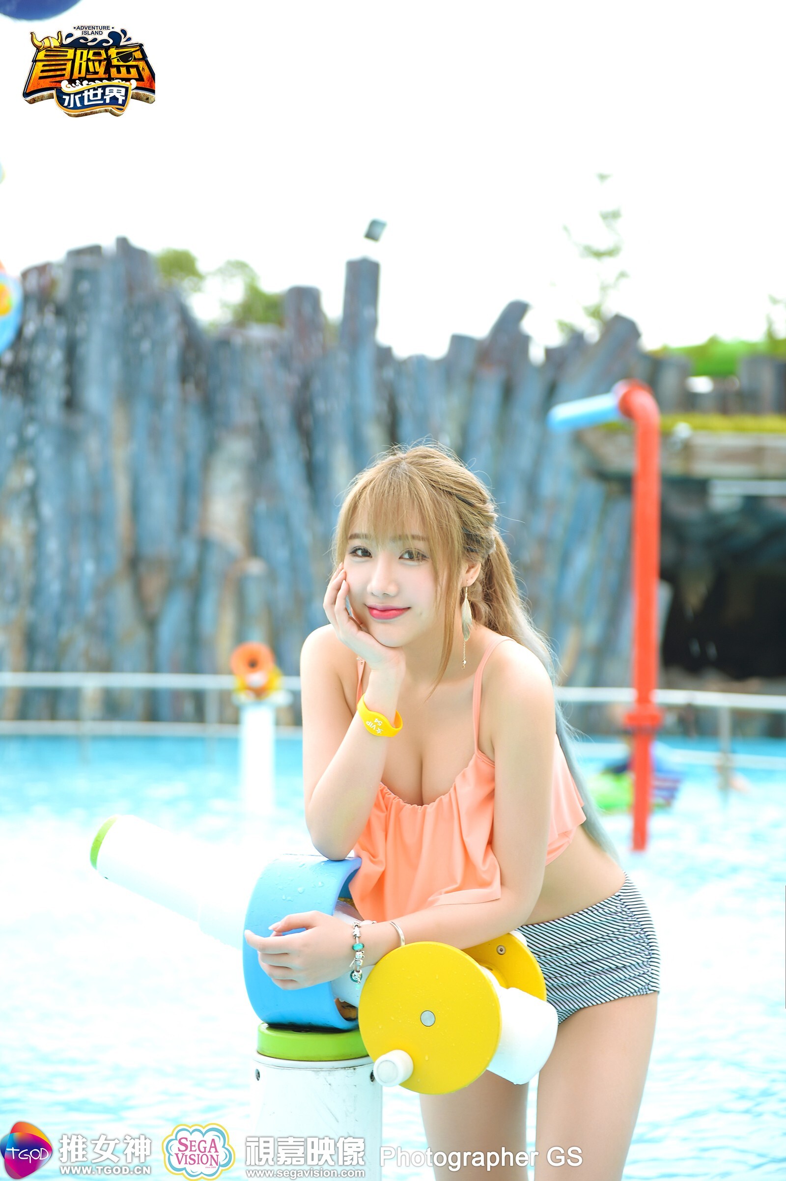 tgod 2016.07.07 冒险岛水世界 Milk楚楚、Cheryl青树、Akiki朱若慕、陆薇