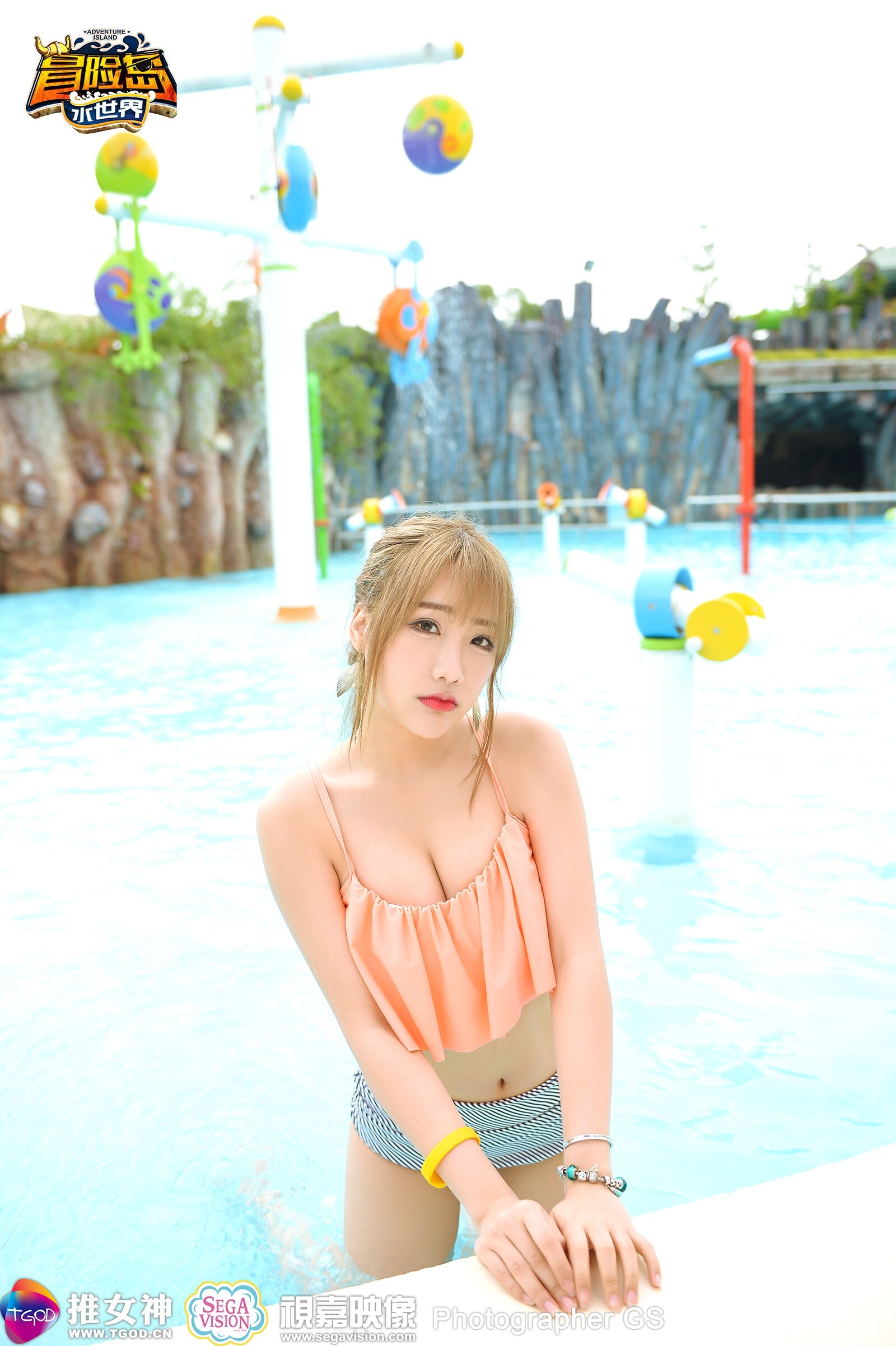 tgod 2016.07.07 冒险岛水世界 Milk楚楚、Cheryl青树、Akiki朱若慕、陆薇