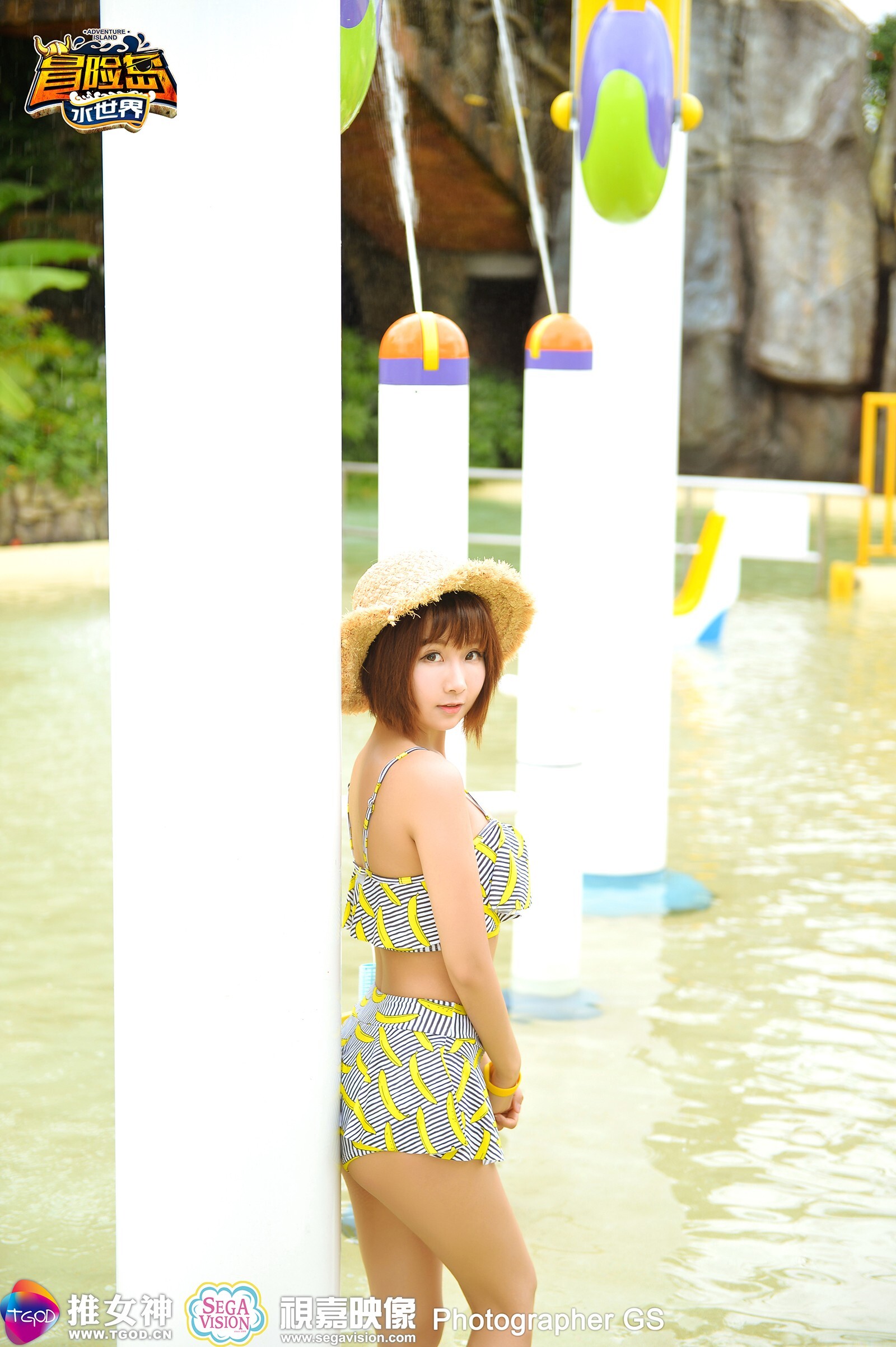 tgod 2016.07.07 冒险岛水世界 Milk楚楚、Cheryl青树、Akiki朱若慕、陆薇