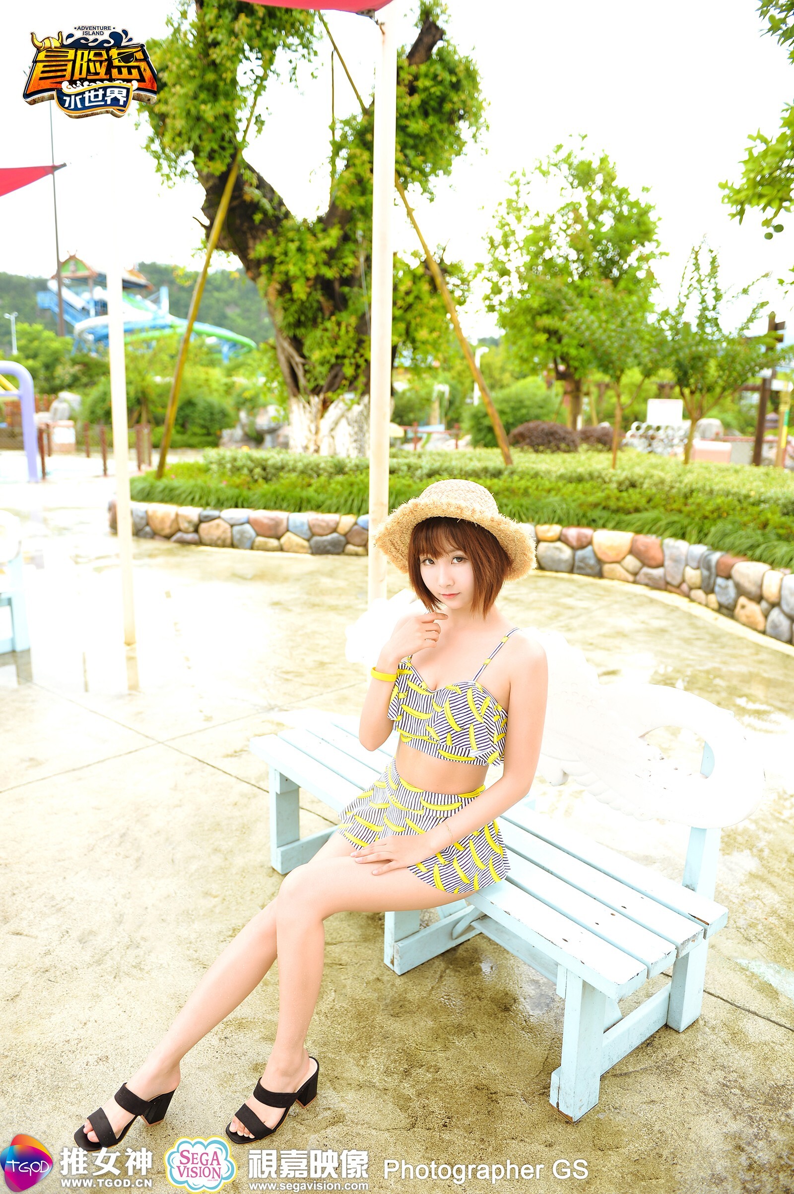 tgod 2016.07.07 冒险岛水世界 Milk楚楚、Cheryl青树、Akiki朱若慕、陆薇