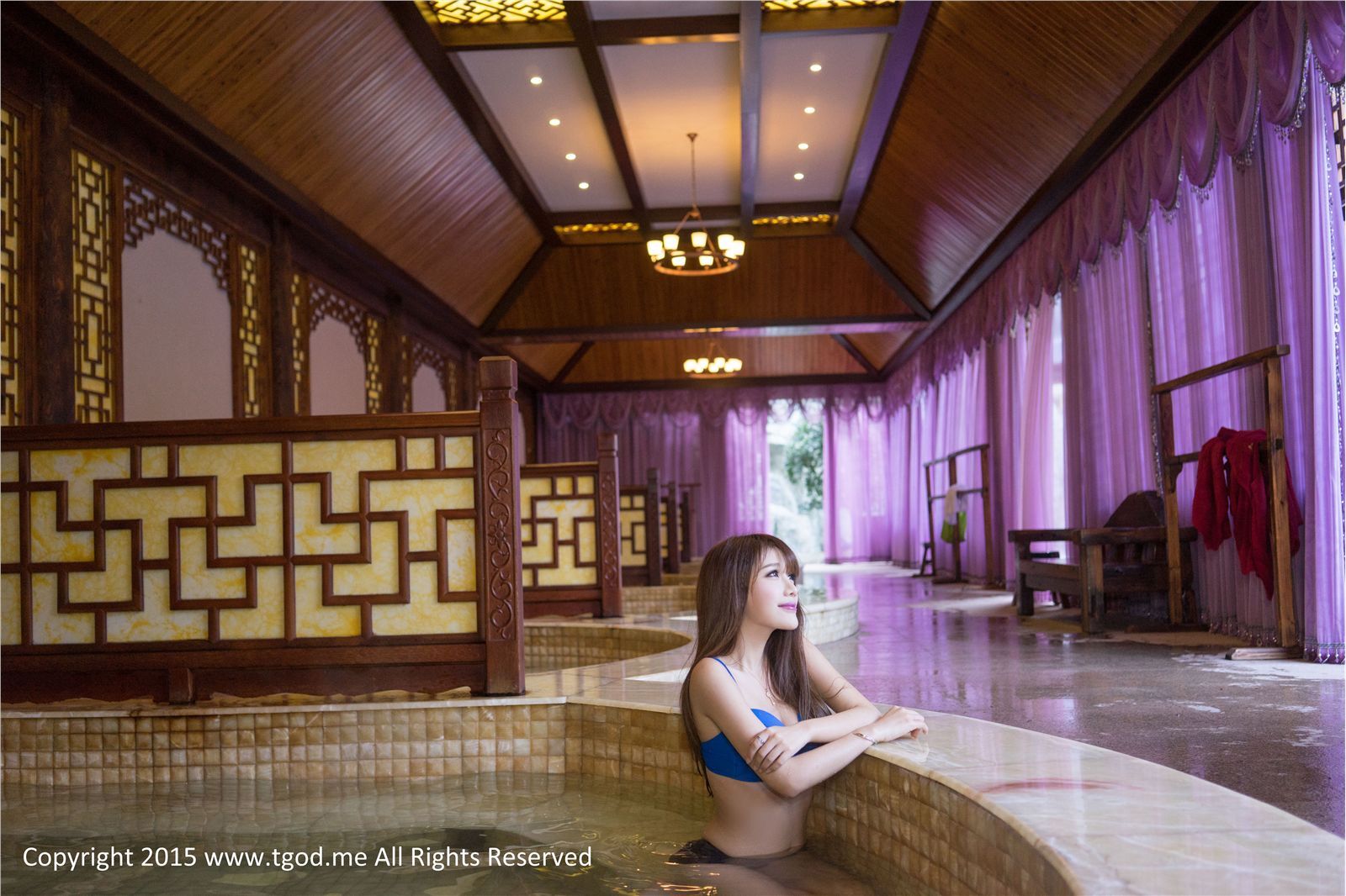 [TGOD推女神]2015.04.23 女神驾到之武义牛头山温泉 Akiki朱若慕