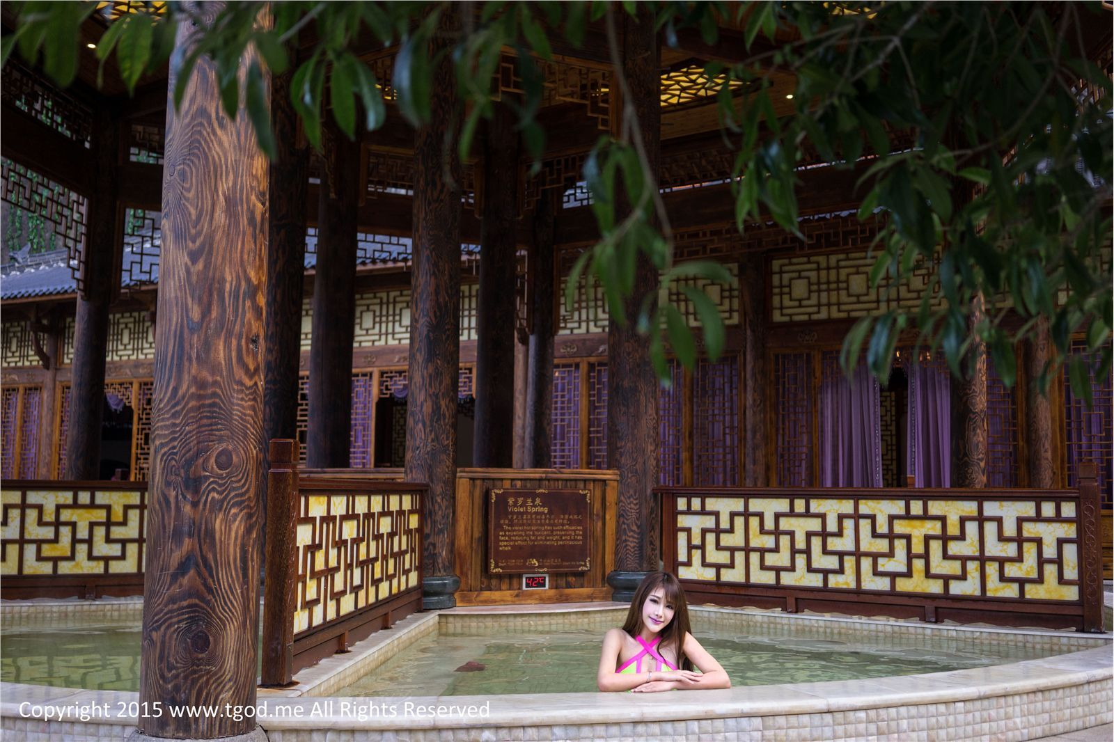 [TGOD推女神]2015.04.23 女神驾到之武义牛头山温泉 Akiki朱若慕