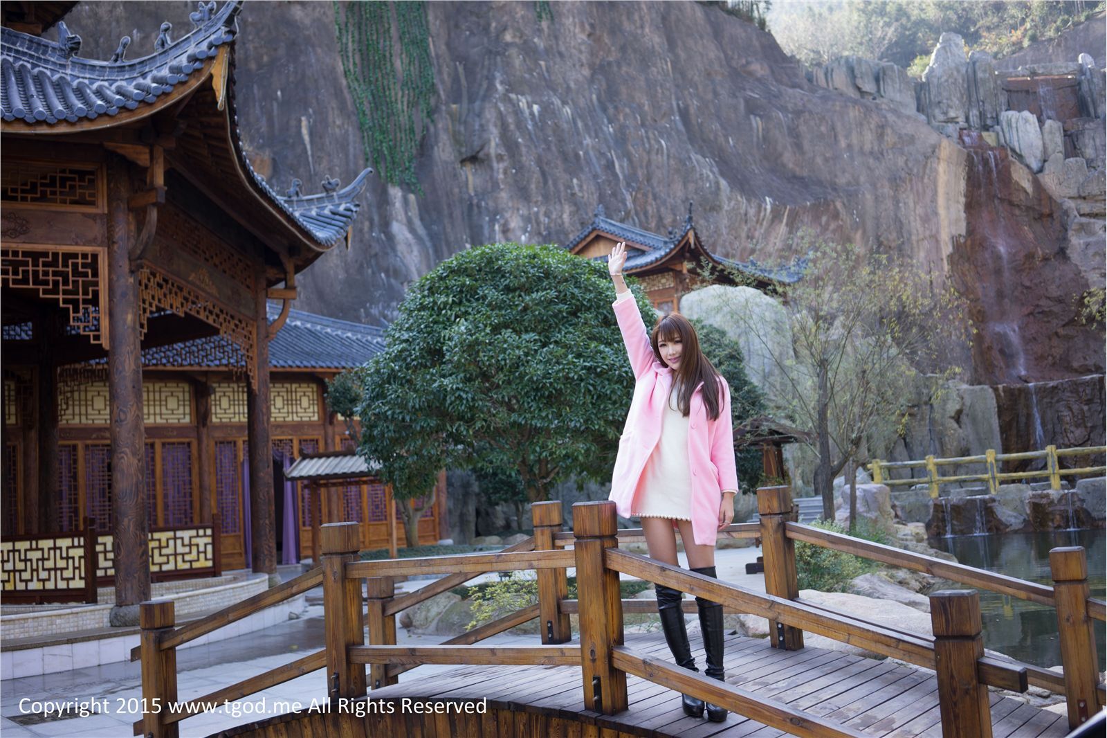 [TGOD推女神]2015.04.23 女神驾到之武义牛头山温泉 Akiki朱若慕