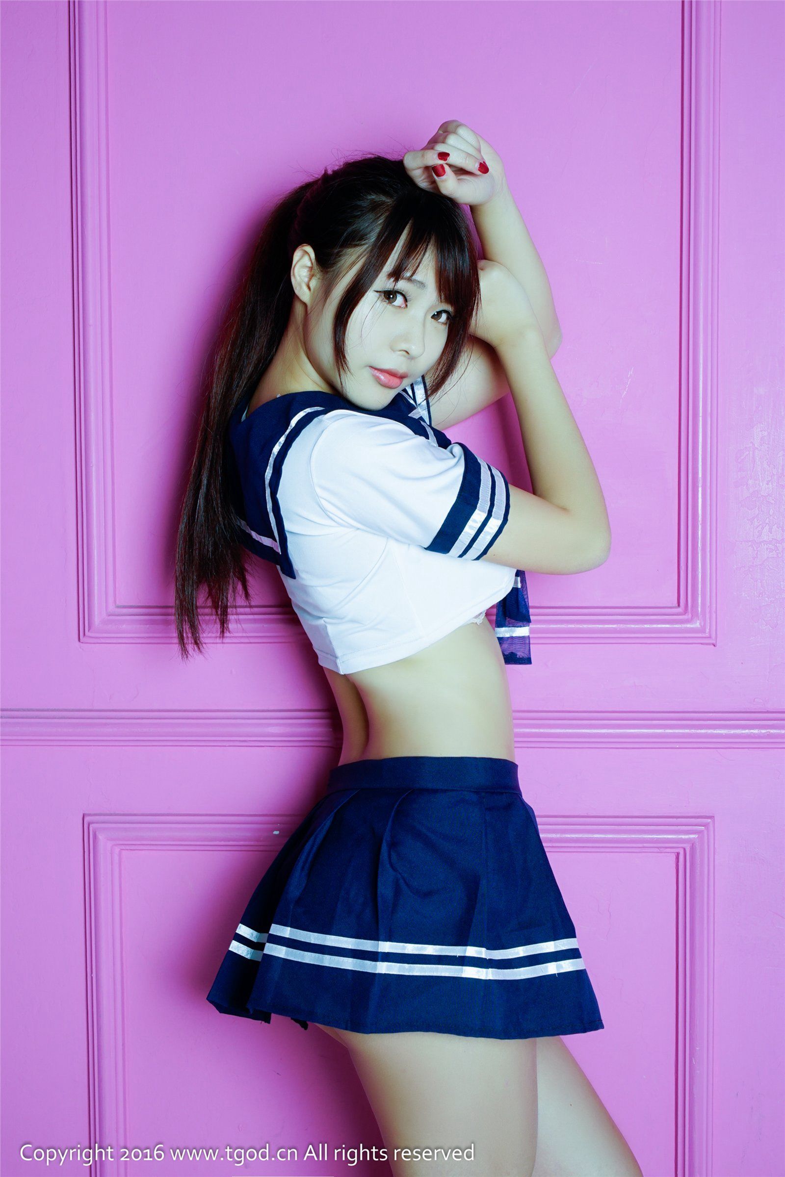 [TGOD推女神] 童顏巨乳小太妹 哈妮HaaNi